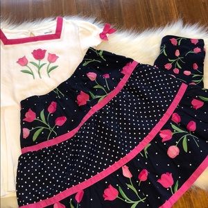 Used Gymboree Skirt Set